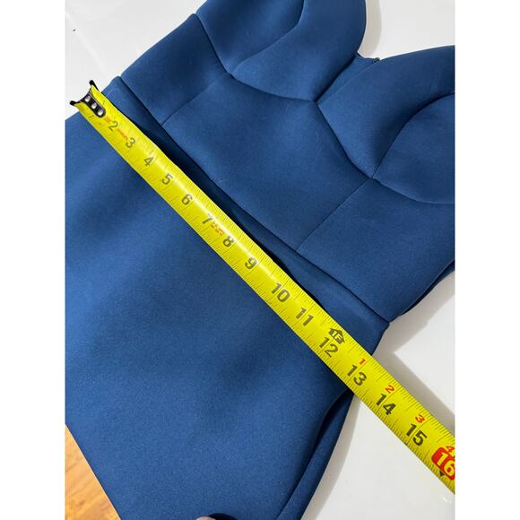 ASOS Deep Blue Prom Dress - Picture 7 of 9